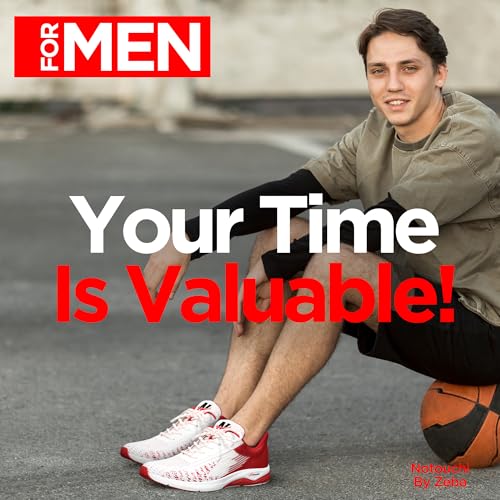 ZEBA Notouchi Hands Free Sneakers for Men – No Bend Slip On Sneakers Design, All-Day Comfort - Slip Resistance, and Breathable Materials – Ideal Men Walking Shoes for Travel & Casual Wear4