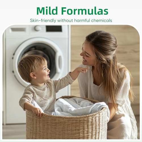 Image of Fisroa Travel Laundry Detergent Sheets 120 Loads Fresh Linen Scent