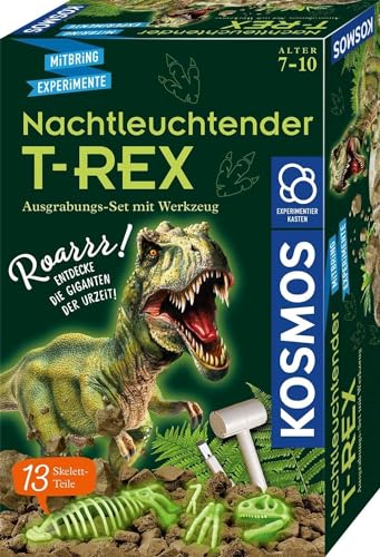 KOSMOS 658021 Nachtleuchtender T-REX Experimentierset für Kinder ab 7...