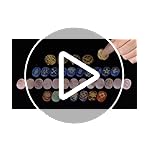 Rockcloud-Healing-Crystal-Amethyst-Solomon-Symbol-Witches-Rune-Set-Chakra-Stones-Palm-Stone-Reiki-Balancing-5-Pcs