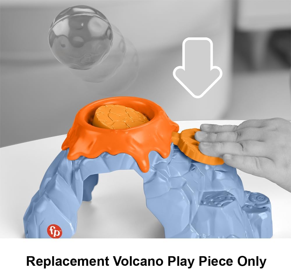 Little People Replacement Part for Fisher-Price Dinosaur Village Playset - Includes 1 Volcano Play Piece