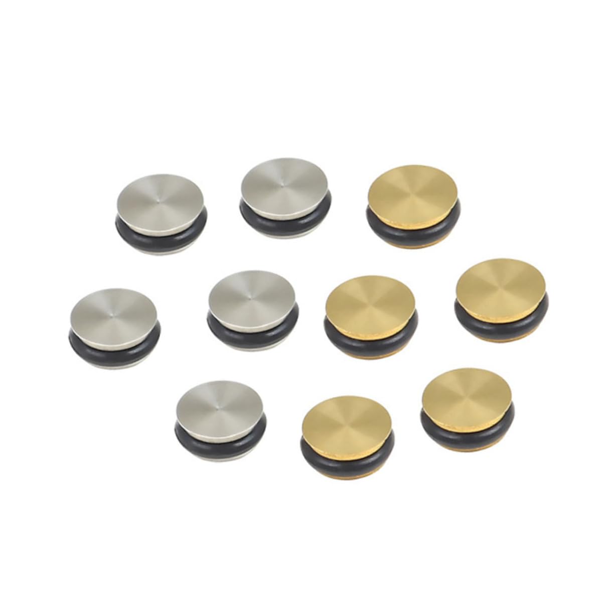 Holibanna Flute Key Cover Flute Repair Parts 10 Open Hole Plugs Accessories for Beginners