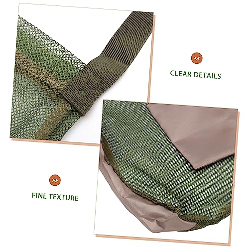 Breathable Mesh Mushroom Pouch Large Capacity Reusable Garden Fruit Bag for Shoulder Outdoor Activities4