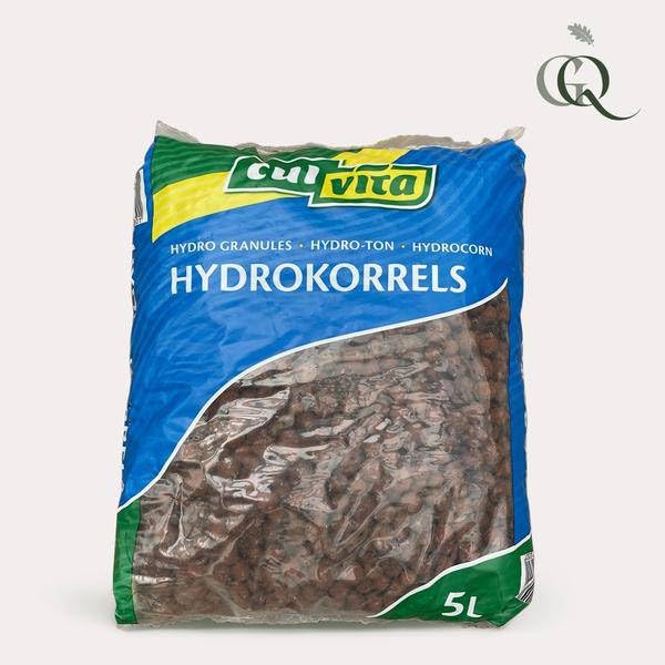 Hydro-granules 8-16 mm - 5 litres - Matériau de remplissage décoratif pour pots de fleurs - Aspect naturel - Drainage et stabilité