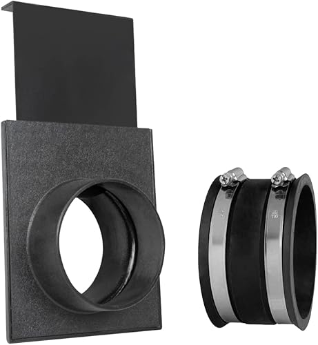 POWERTEC 70363 Puerta de la explosión de 4 pulgadas con el puño de la flexión del control del polvo para las colocaciones del colector de polvodel POWERTEC 70363 Puerta de la explosión de 4 pulgadas con el puño de la flexión del control del polvo para las colocaciones del colector de polvodel