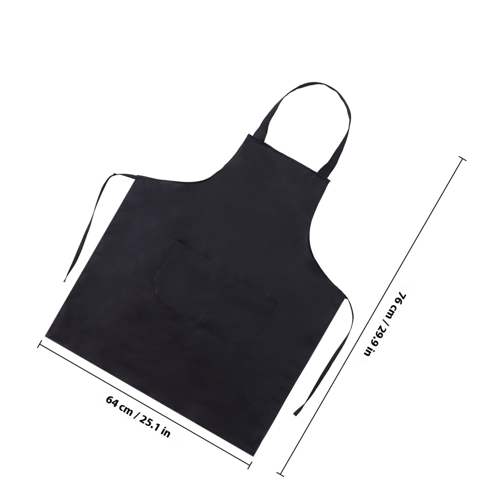 ABOOFAN 12piezas Delantal De Cabestro Con Bolsillo Frontal Delantales De Cocina Unisex Delantales De Pintura Para Artista De Salón Para Peluqueros