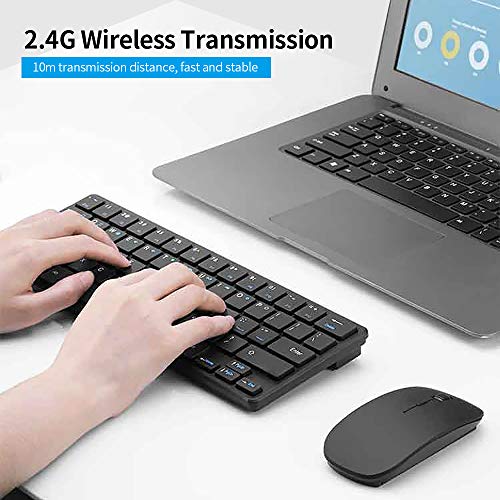 Teclado Mouse Combo 2.4G Teclado sem fio Conjunto de mouse e teclado para escritório Conjunto de mou