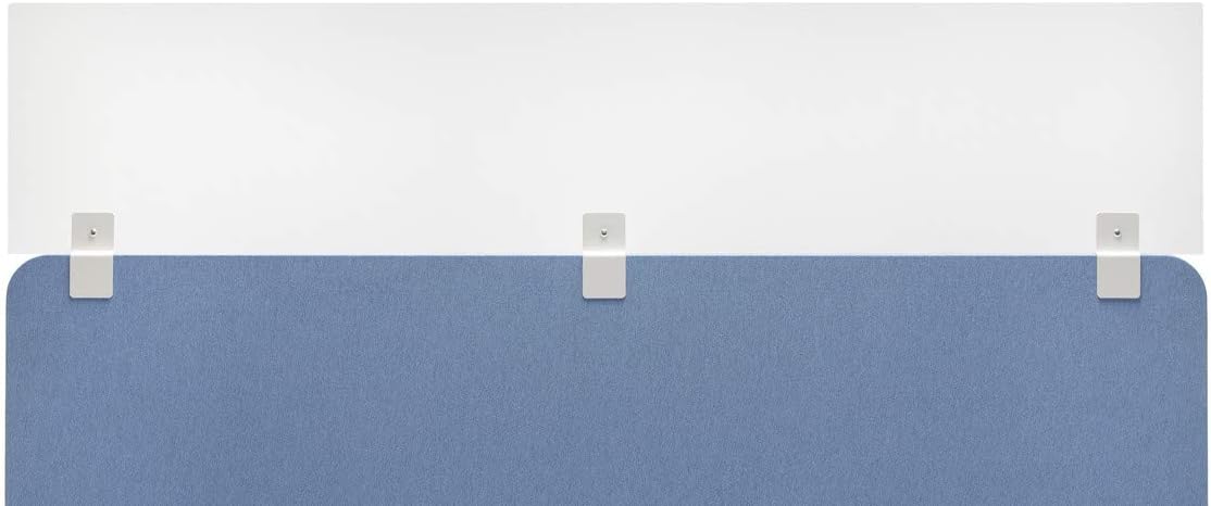 3mm 300mm x 1600mm Polycarbonate Shower Enclosure with Three Clamps 15-35mm Thickness