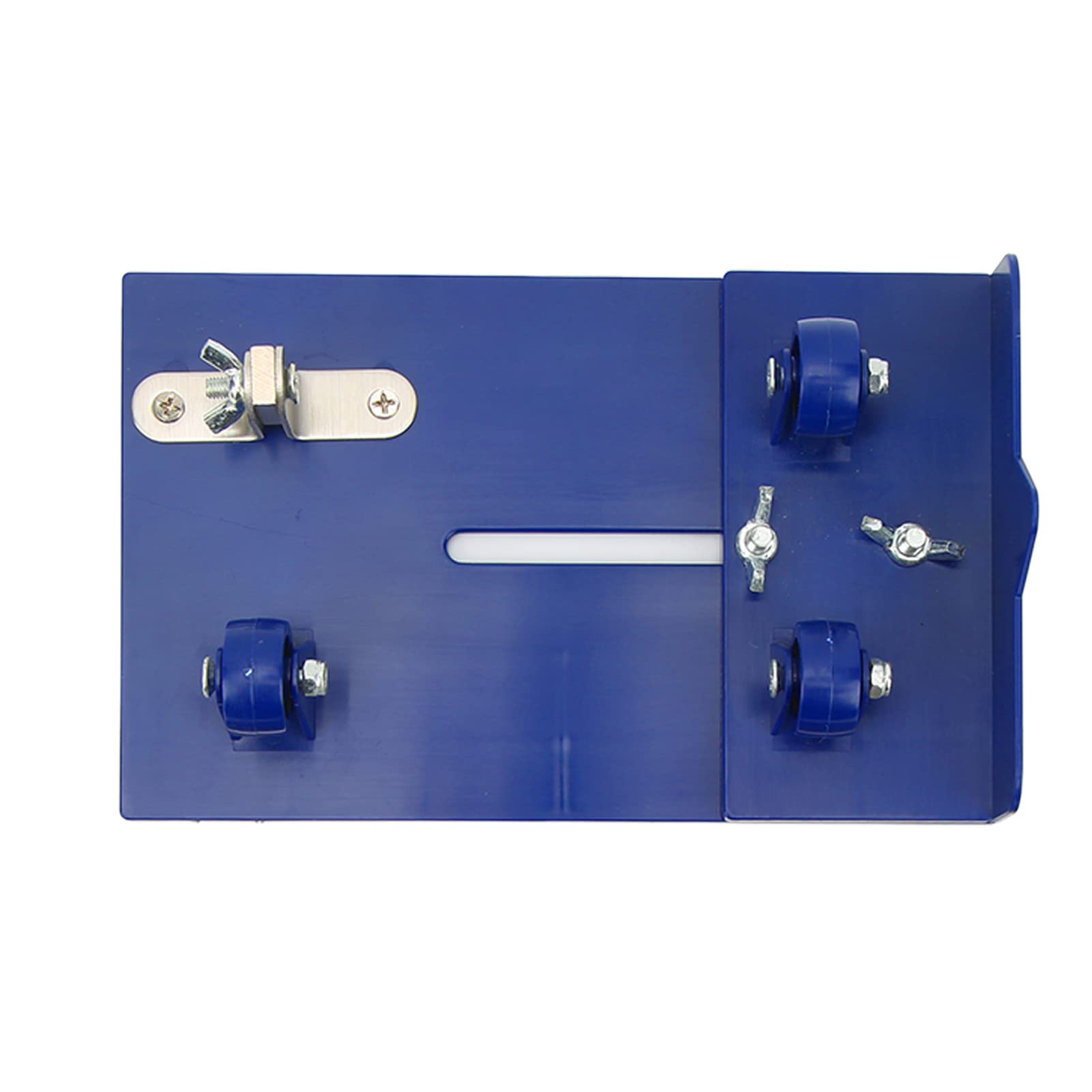 Kit macchina taglia bottiglie di vetro Hilitand, taglierina per bottiglie di vino fai da te, con testa di taglio in carburo tagliente (Blu)