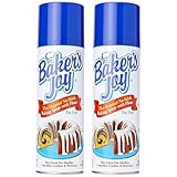 Baker's Joy The Original No-Stick Baking Spray with Flour, 5 oz (Pack of 2)