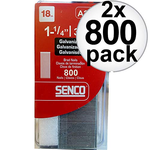 Senco Brad Nails 18 Ga 1-1/4 