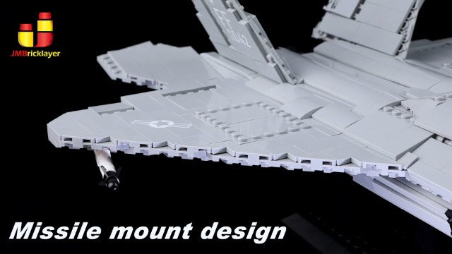 Amazon.com: JMBricklayer F-22 Raptor Fighter Jet Building Block