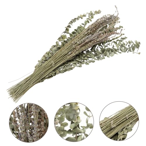 Ramillete Seco de Hojas de Eucalipto y Lavanda para Decoración miniatura 4