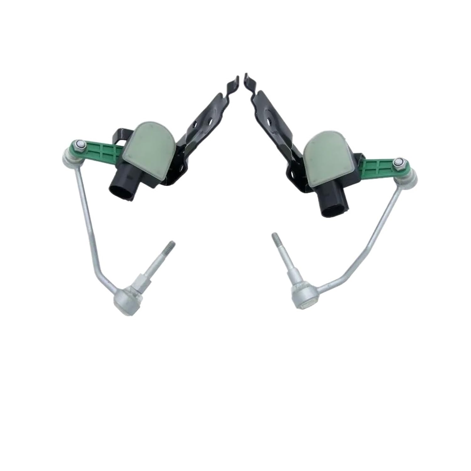 Air Suspension Height Level Sensor 4F0941285B 4F0941286B 4F0941286 4F0941285 Car Front Left Right Height Leveling Sensor with Bracket, for A3 1996-2003(Front Left)