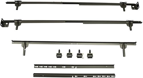 Miniatura 2 de Glideaway 66RR - Base de cama tamaño Queen - King California King con rodillos para alfombra, 6 patas