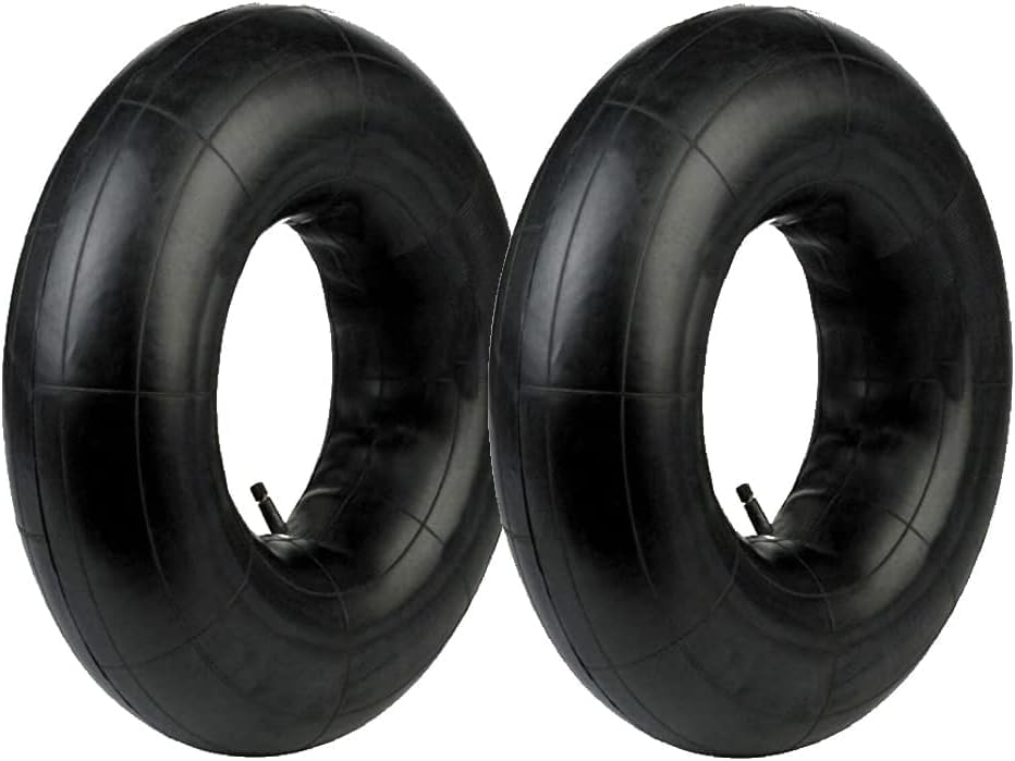 2 cámaras de aire 3,50/4,00-8, válvula TR13 para neumáticos, ruedas, carretilla, tractor, cortacésped, jardín jardín