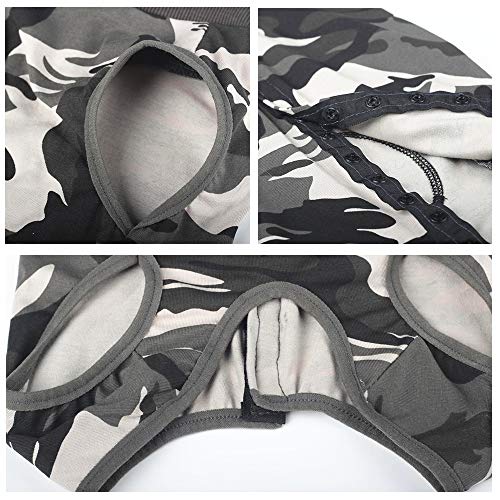 image for Dotoner Dog Recovery Suit Abdominal Wound Puppy Surgical Clothes Post-