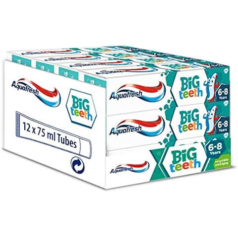 Aquafresh Big Teeth Toothpaste for Kids 6-8 Cover