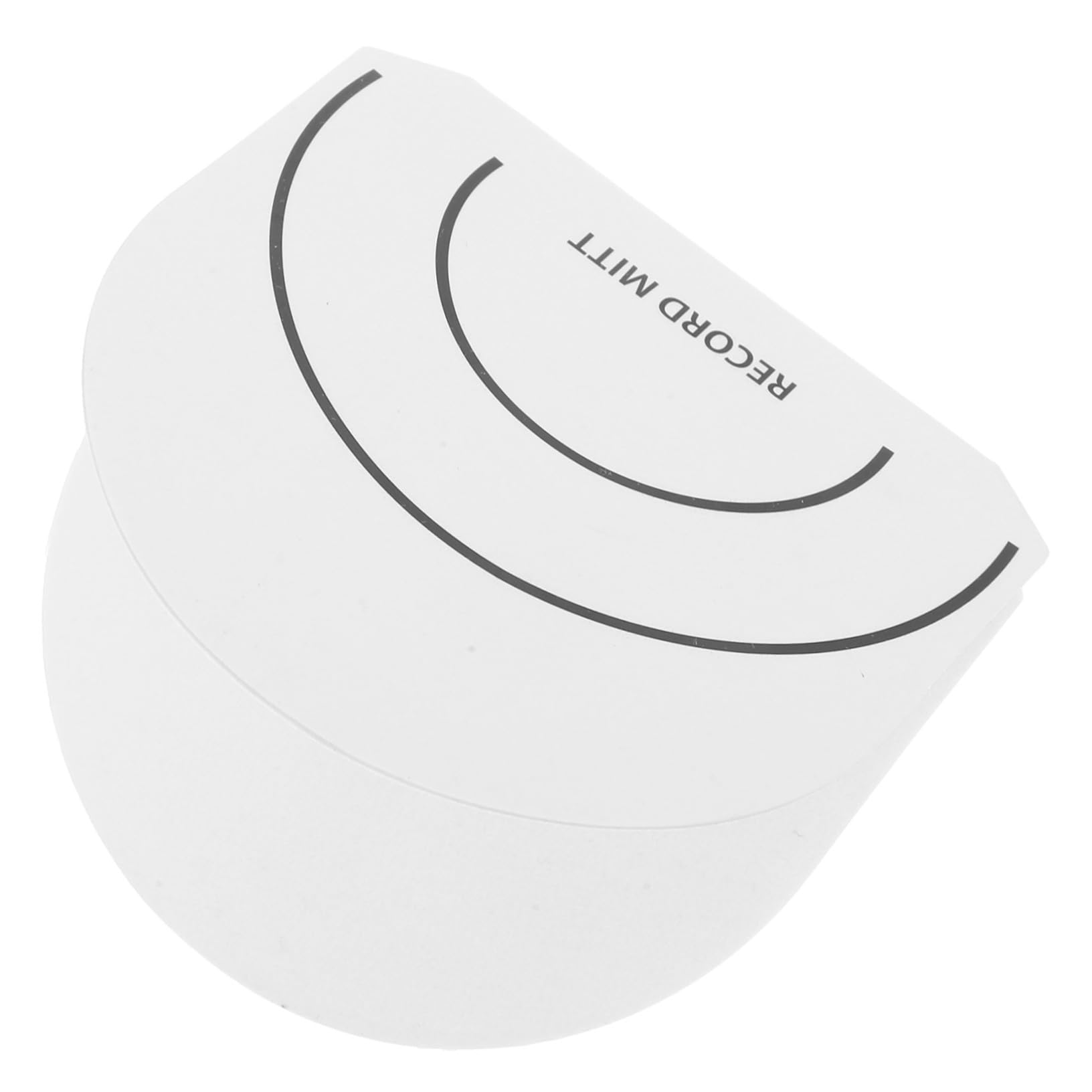 ULDIGI Static Vinyl Record Protector Gripper Cardboard Shield for Noise Reduction Vibration Essential Vinyl Cleaning Mitt for Home Use Professional Djs Durable Preservation Supplies