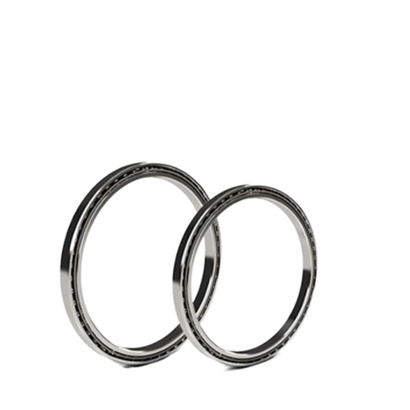 MIELEU Thin Wall Ball Bearings Roulements à Section Mince Fendue KF040AR0/KF042CP0/KF045XP0/KF050CP0/KF055XP0, roulement robotique Ultra Mince for Ball Bearing Skate Bearings (Size : KF040AR0)
