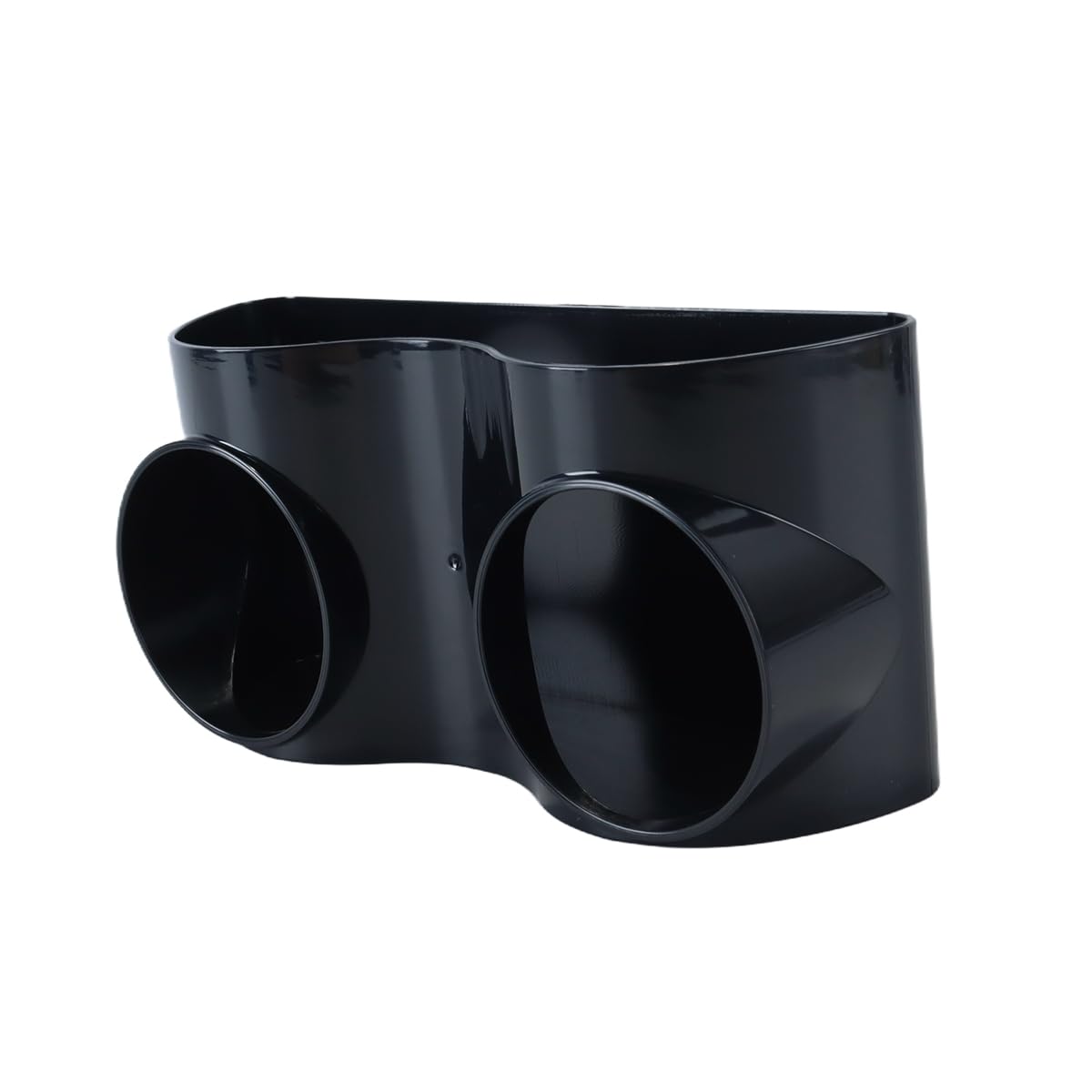 Gurtt Underground Aquarium Tunnel Cave, Aquarium Decoration, Hiding Place, Natural Curve, Two Holes To Avoid Aggressive Behavior(Black)