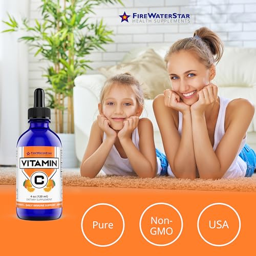 Firewaterstar Health Supplements Fws Liquid Vitamin C, Bioactive Vitamin C Liquid Drops Supplement For Adults And Kids thumb #4