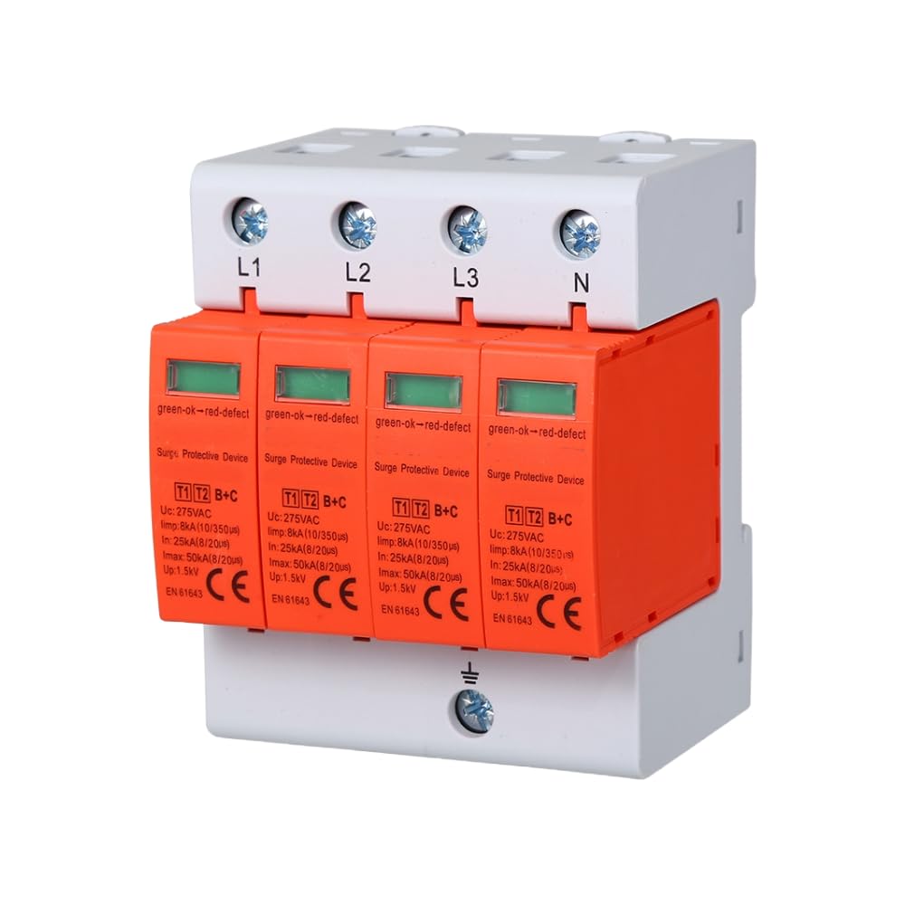 gloca Scaricatore Di Sovratensione 3PN 25KA-50KA T2