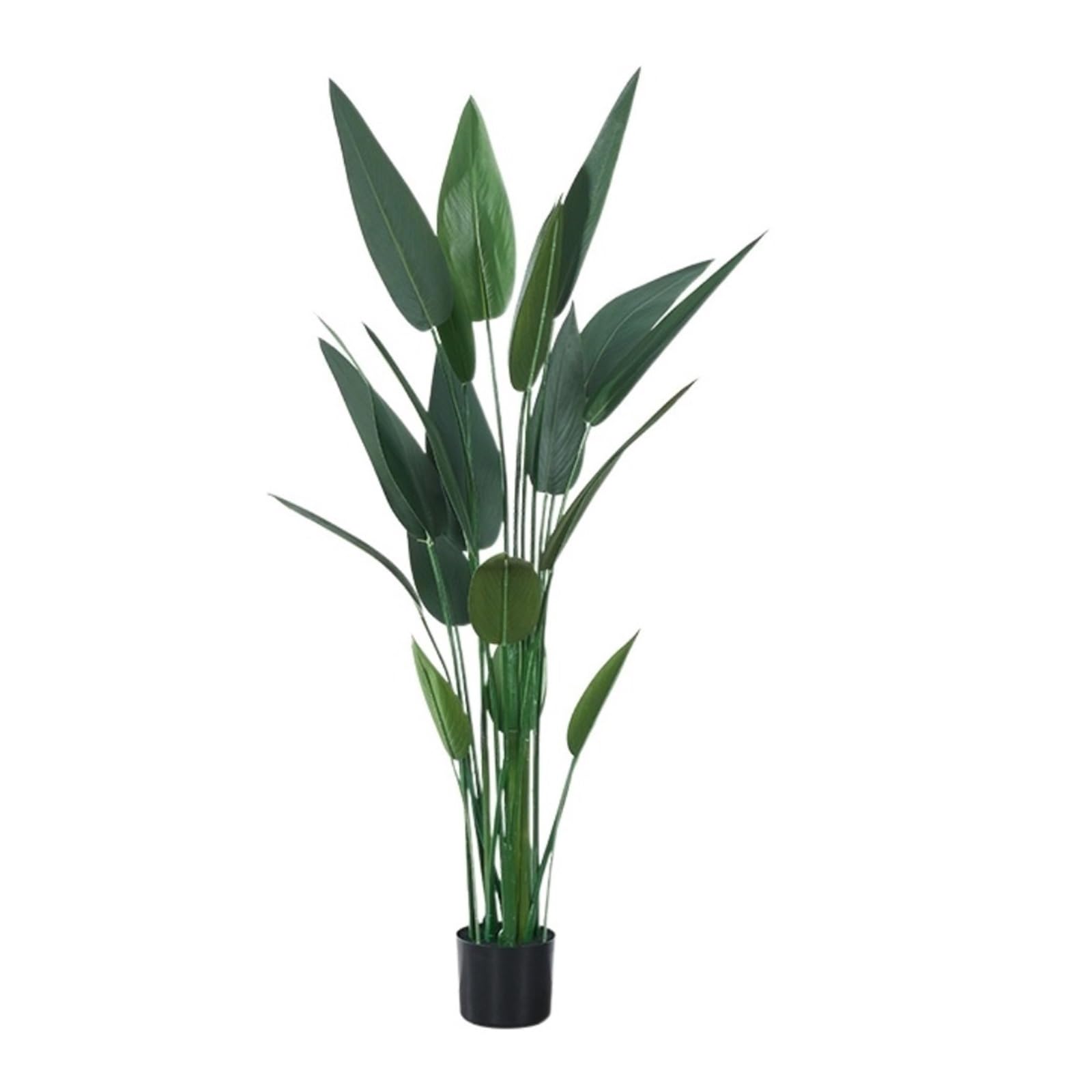 SWENEEN Indoor Simulation Tree Potted Floor Bonsai Artificial Plants In Pot Home Living Room Garden Decoration Fake Tree Artificial Tree,One Color-180Cm,One Color-140 cm