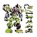 JINGZHUN Engineering Combinateur 6 dans 1 Dévastateur Dévastateur Oversize Robot Action Figure Déformation Toys Jouets Voiture Modèle KO Version
