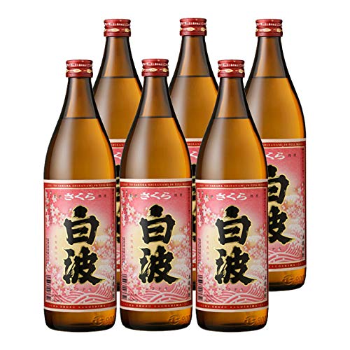 Amazon.co.jp: さくら白波 25度 900ml×6本セット : 食品・飲料・お酒