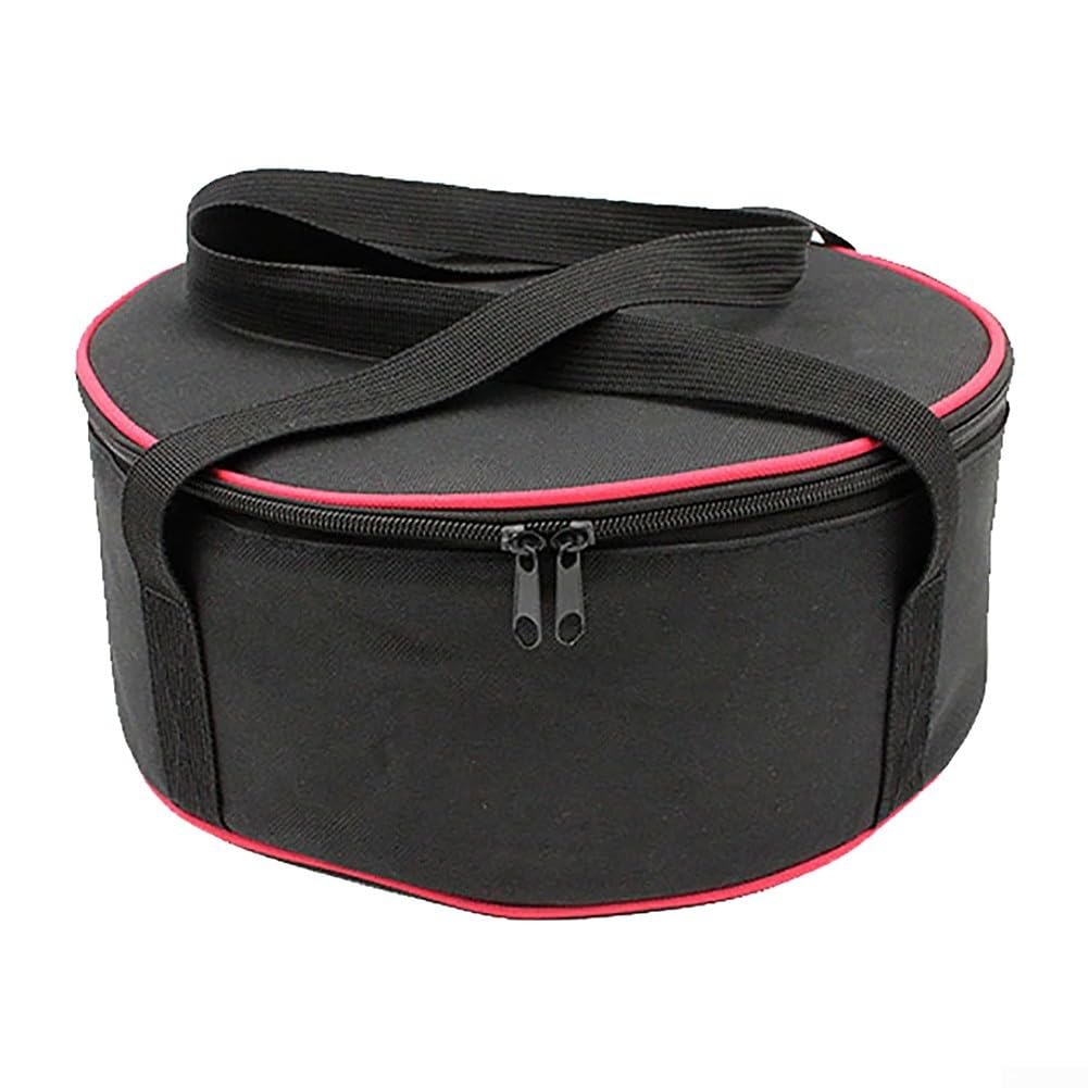 Dolvitrny Camping Dish Storage Bag, Stackable Dinnerware Organizer for Outdoor Plate Carrier Case, Oxford Cloth Bowl Protector for Motorhome Kitchen Storage(1)