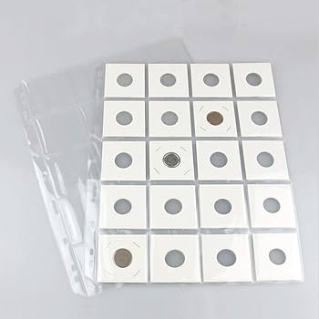 小物 DAILY COIN AND CARD HOLDER Amazon.com : 300 Cardboard Coin Holders In 6 Assorted Sizes