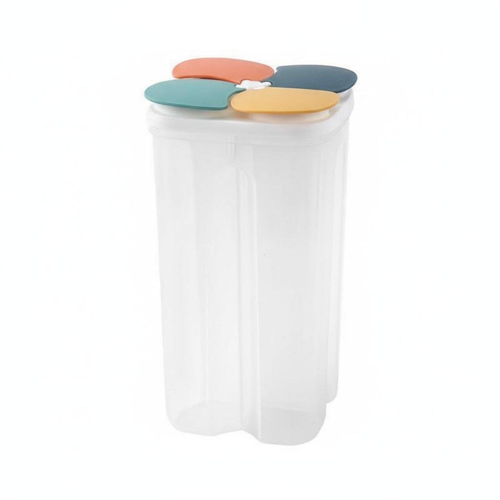 Sealed Food Storage Container Compartmentalized Design Divided Food Storage Container Airtight Secure Multi-Compartment Pantry Canister Dark Large|Home & Garden| Kitchen Dining & Bar| Kit-image-45