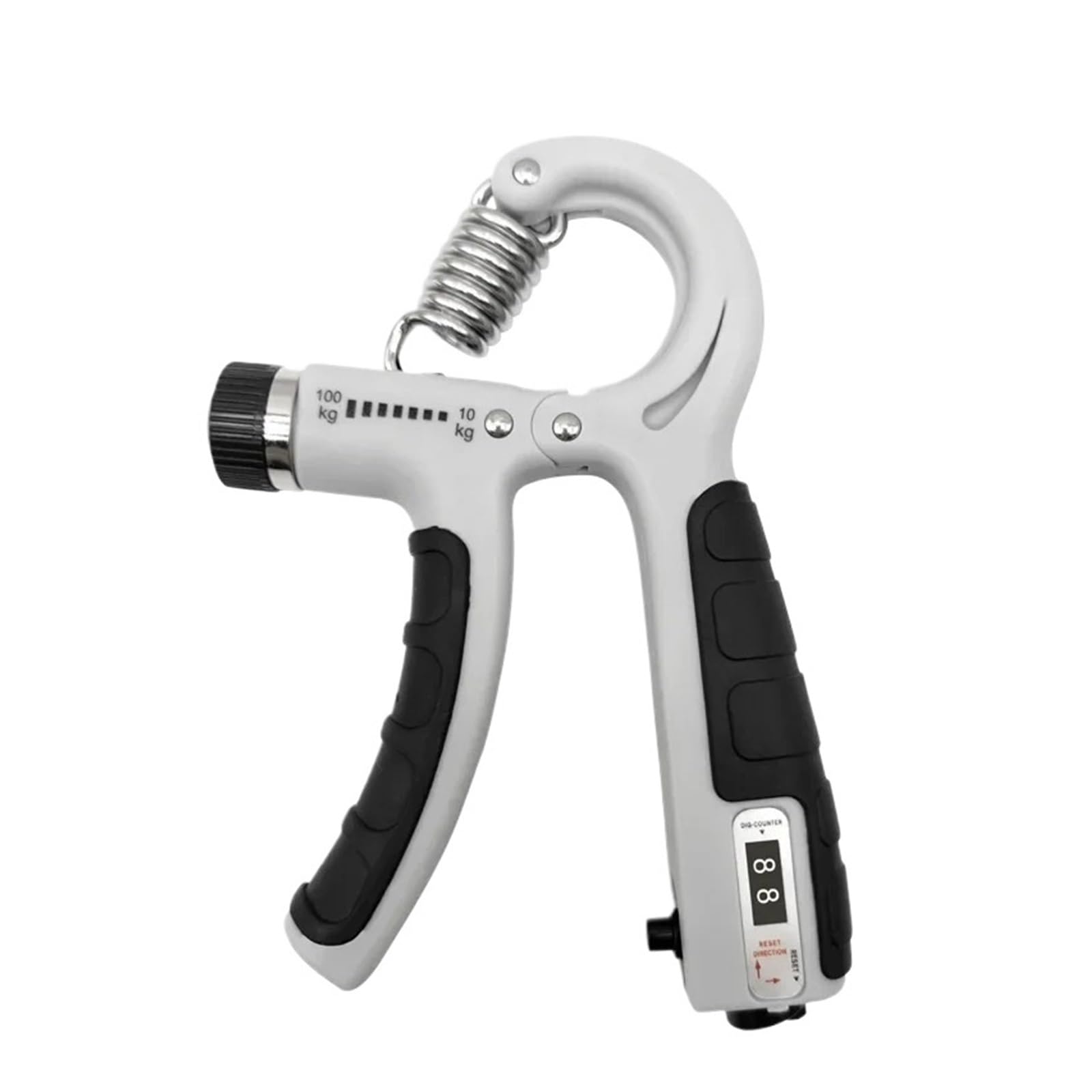 FLYIODFCXV Wrist trainer, 10-100kg With Counter Wrist Forearm And Hand Exerciser For Muscle Building(Gray count)
