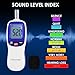 Imagen de Medidor de decibelios de sonido inalámbrico con aplicación Registro de datos Medidor de nivel portátil Bluetooth 30~130dBA Medidor SPL de alta precisión para aula
