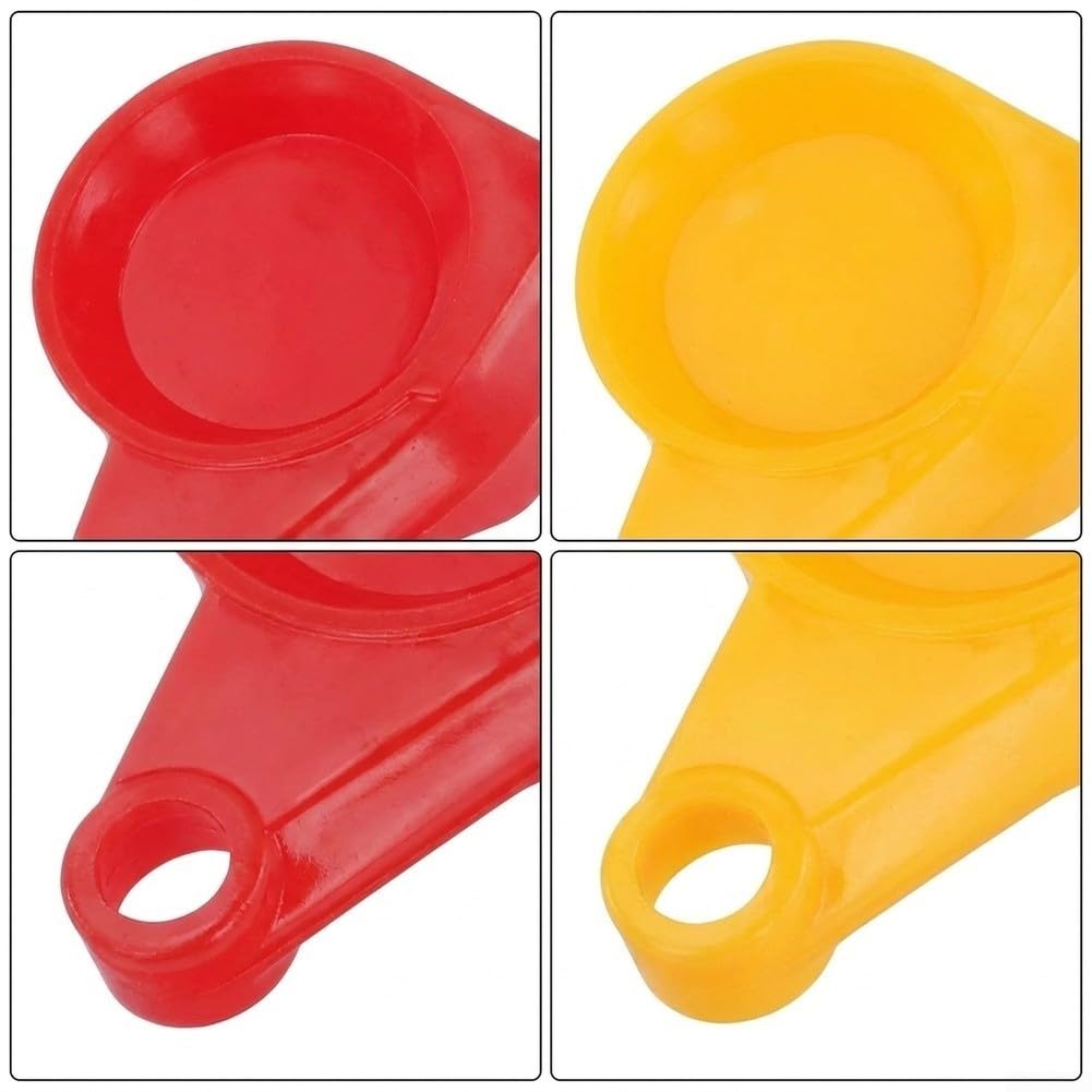 10 Tapones para polvo Acoplamiento Camión Tractor Plástico 10