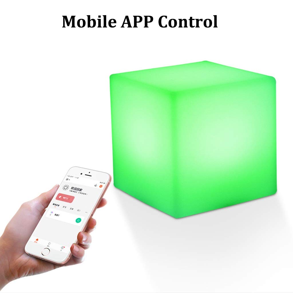 Lámparas de Noche WiFi, Control de Voz de la Aplicación, Luz de Noche LED RGB Inteligente, Compatible con Alexa Google Home, Función de Temporizador, para Sala de Estar, Sala de Niños