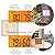 ThermoPro TP62 Indoor Outdoor Thermometer Wireless, 500ft Range Outside Thermometer with Remote Temperature Sensor, Outdoor Thermometers for Patio with 3.3" Backlit Large Display Thermometer Outdoor