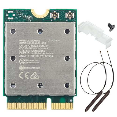 DERAPID QCNCM865 WiFi 7 Card M.2 Key E 5.8Gbps BT5.3 Win11 Only