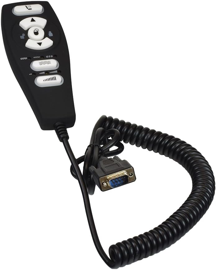 Tranquil Ease Heat & Massage Hand Control with LEDs for Pride Lift Chairs - Replacement 6-Button Remote for Pride Power Recliner Lift Chair (HC-2802HL-PR3 Replaces 2802-FR3) (ELEASMB5578)