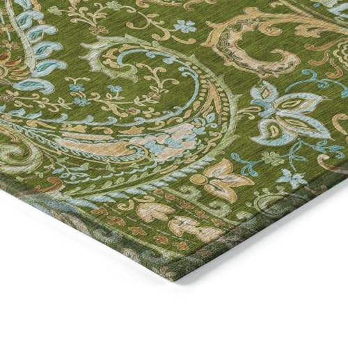 Addison Rugs Chantille ACN533 Verde 51 cm x 76 cm miniatura 5