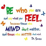 Amaonm Removable 3D Colorful Quotes Inspirational Words Lettering Wall Decals Motivational Wall Stickers Positive Wall Sticker Spiritual Sayings Education Decor for Kids Baby Boys Girls Bedroom