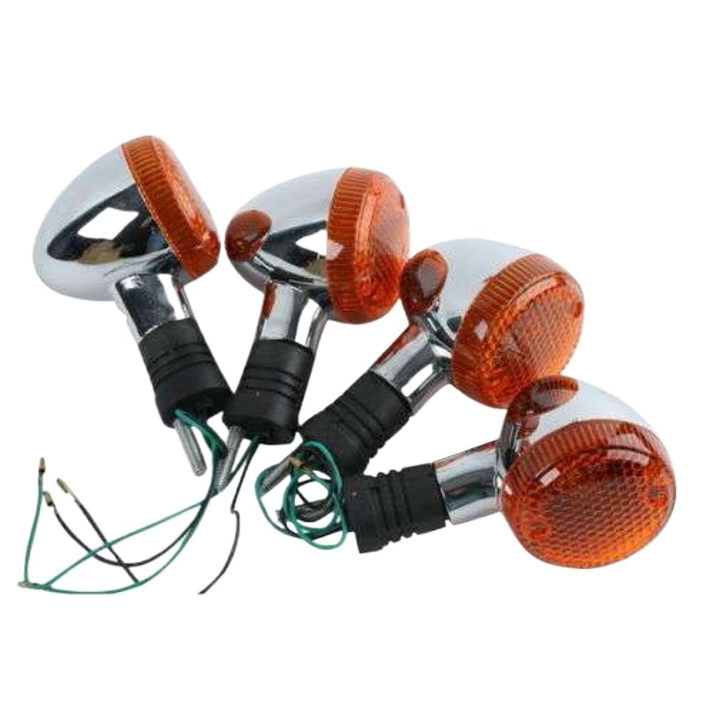 Motorcycle Turn Light Compatible with STEED600 VT400 VT600 VT750 VT1100(2 Pairs)