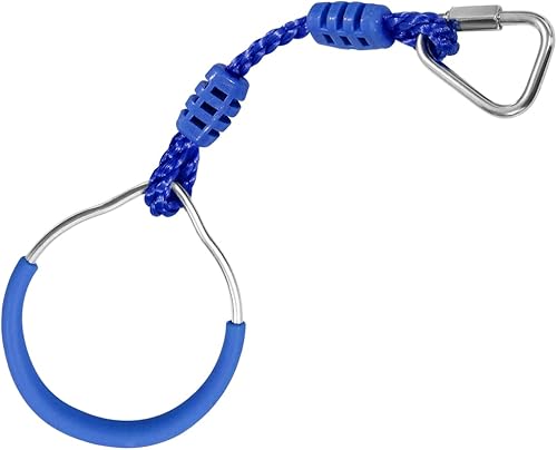 Anillo de gimnasia ninja para gimnasio al aire libre, interior, anillo de barra de trapecio para niños, juegos de juegos, equipo de entrenamiento