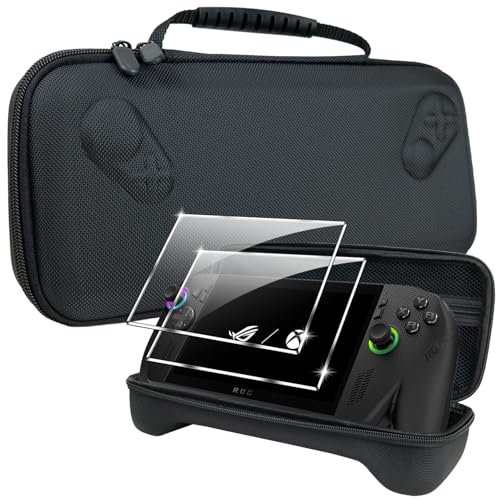 Lemxiee Custodia rigida per Rog Xbox Ally X & Rog Xbox Ally Cover Accessori + [2 Pezzi] Pellicola Vetro Temperato Protettiva Case
