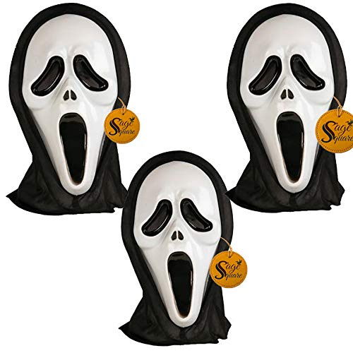 See full amazon price history chart for Sage Square Ghost Comic Face Mask Fawkes Mask Anonymous Edition Face-Mask Perfect Fit Cosplay Holi Halloween Function Party (Pack Of 3)|White Sage Square Ghost Comic Face Mask Fawkes Mask Anonymous Edition Face-Mask Perfect Fit Cosplay Holi Halloween Function Party (Pack Of 3)|White (B088FMNQZP) Amazon Price History, Amazon Price Tracker