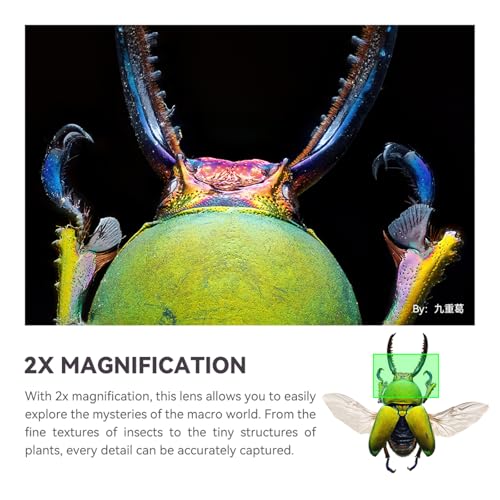 TTArtisan 100mm f2.8 Macro 2X for Canon EF Mount Full Frame 2X Magnification Camera Macro Photography Lenses EOS-1D X Mark III EOS 5D Mark IV EOS 6D Mark IV EOS 90D 7D