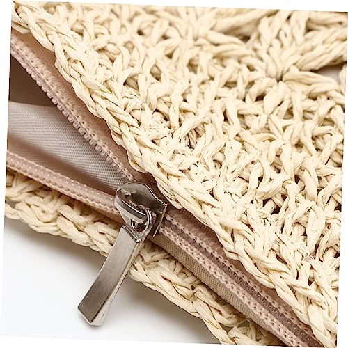 Woven Straw Beach Tote Bag for Women Versatile Summer Handbag for Travel Shopping Daily Use Stylish Handmade Crossbody Bag for Vacation and Outdoor Activities3