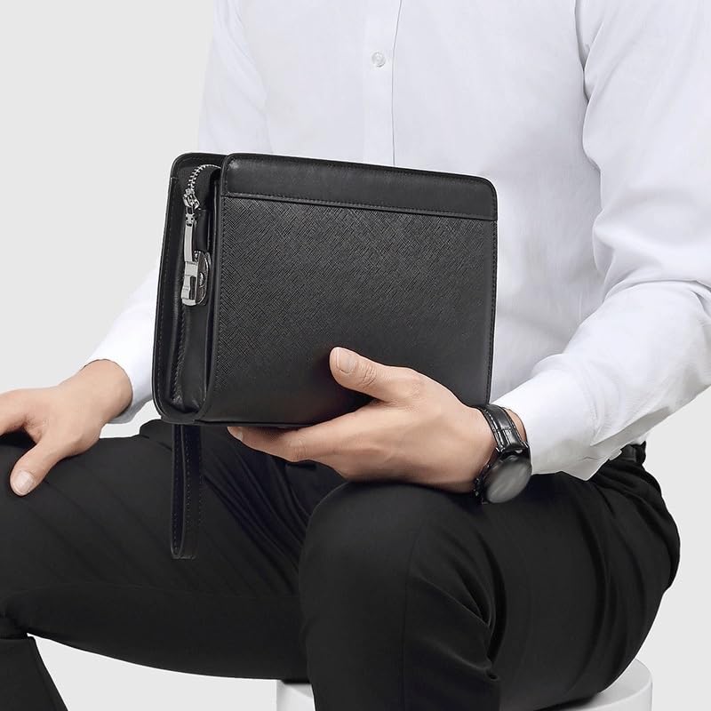 Men's Work Clutch Business Commuter Briefcase Office Workplace2