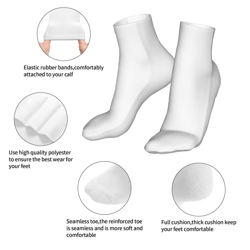 Fashion Compression Socks,Performance Polyester Cushioned Athletic Crew Socks for Running,Athletic, -12 inch3